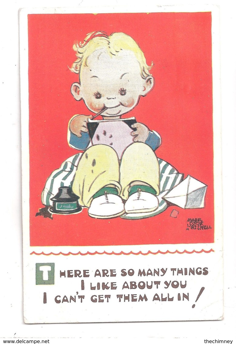 MABEL LUCIE ATTWELL ART DRAWN CARD No. 5139 CHILDREN - Attwell, M. L.