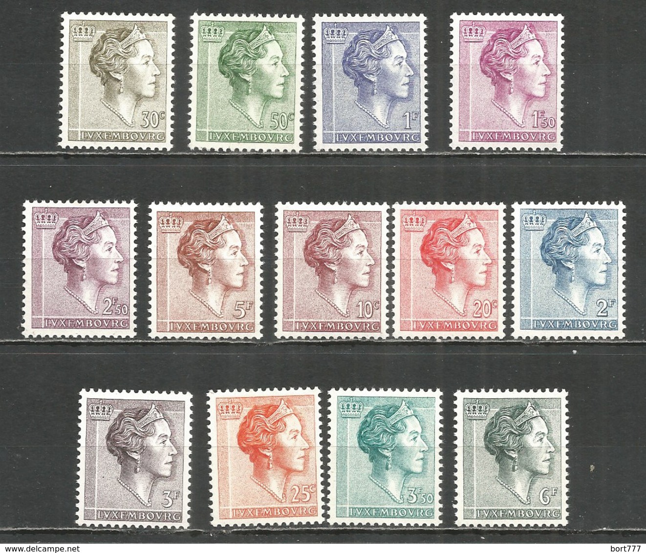 Luxembourg 1960-64 Year, Mint Stamps MNH (**) - Neufs