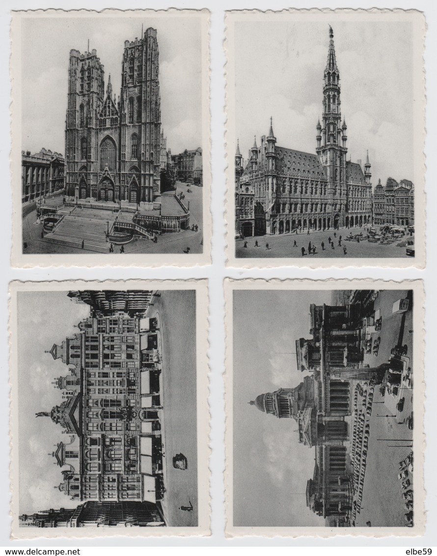 Belgique, Bruxelles, 10  Snapshots, Série 1, Dans Pochette Carton - Monumenti, Edifici