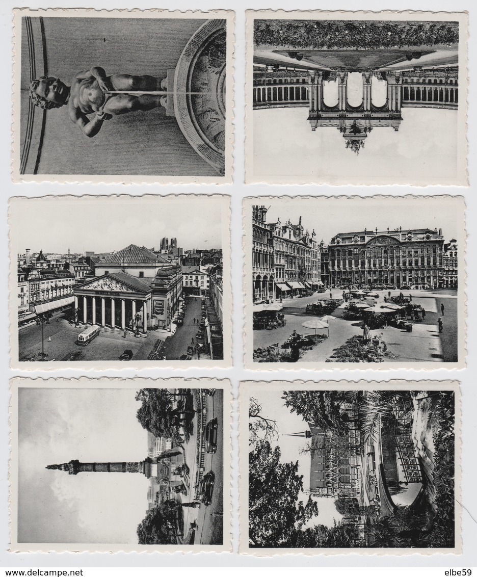 Belgique, Bruxelles, 10  Snapshots, Série 2, Dans Pochette Carton - Monumenti, Edifici
