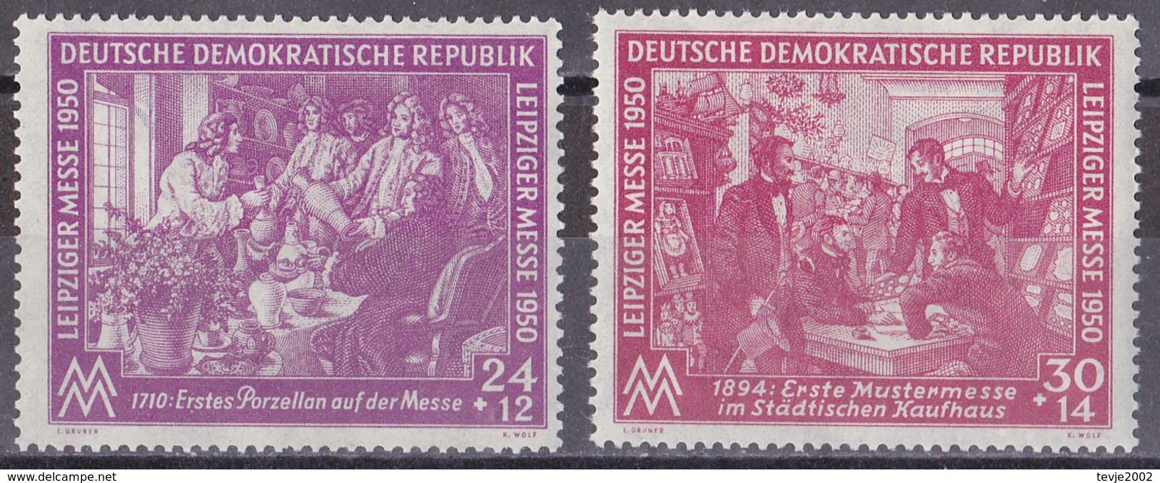 Wib_ DDR - Mi.Nr. 248 - 249 - Postfrisch MNH - Ungebraucht