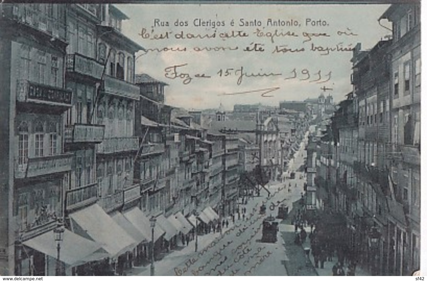 PORTO         RUA DOS CLERIGOS E SANTO ANTONIO  +  BEL AFFRANCHISSEMENT - Porto