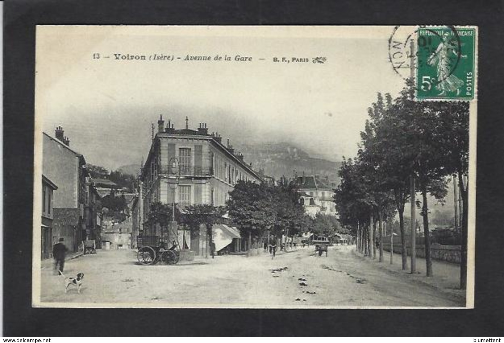 CPA Isère 38 Voiron Circulé - Voiron