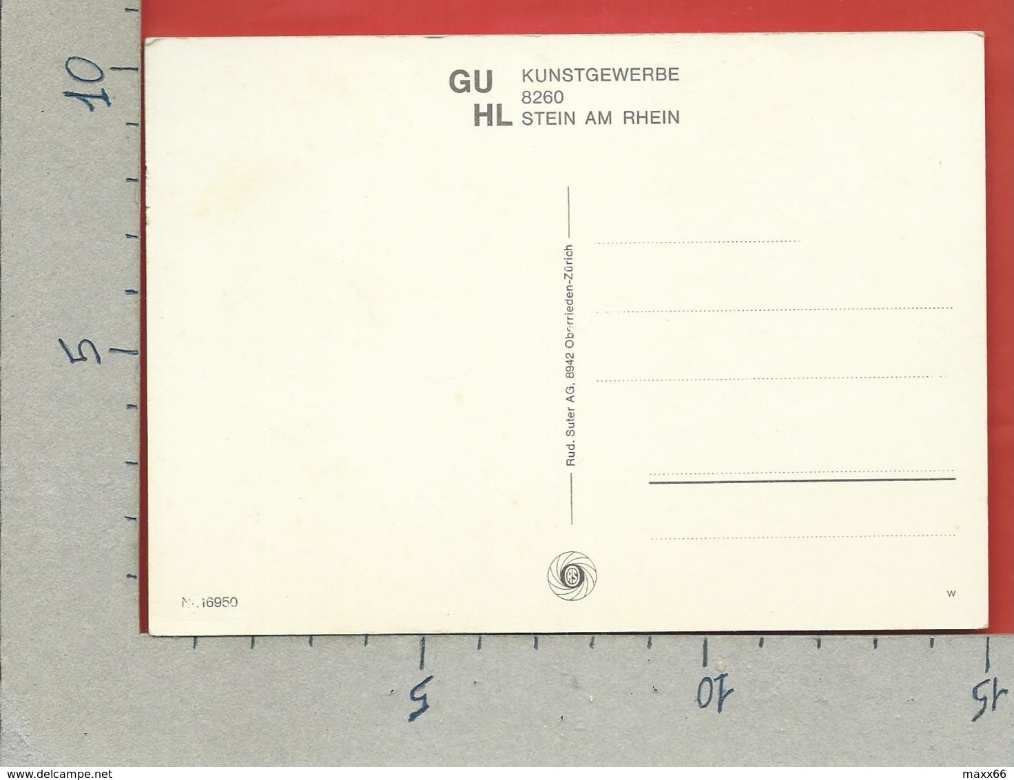 CARTOLINA NV SVIZZERA - Cartina Geografica Politica - Cantoni Svizzeri - 10 X 15 - Carte Geografiche