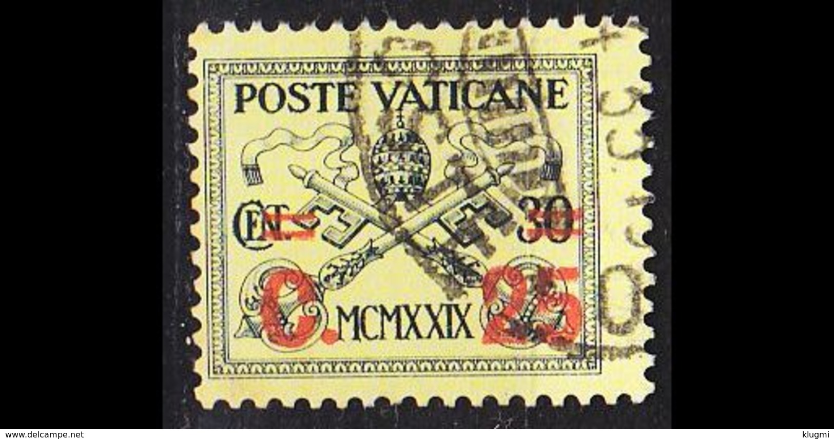 VATIKAN VATICAN [1931] MiNr 0016 ( O/used ) - Usados