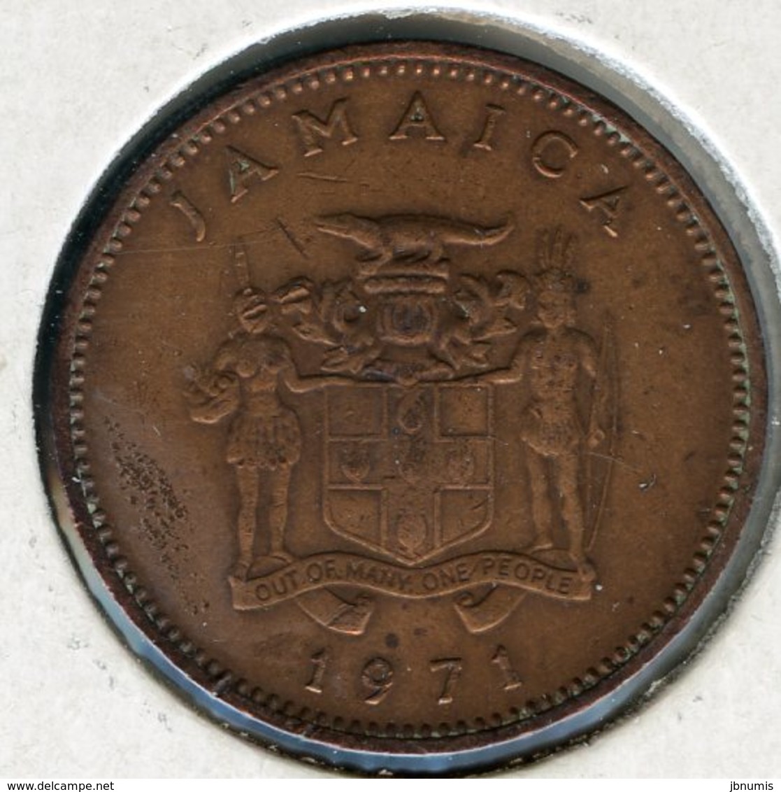 Jamaique Jamaica 1 Cent 1971 KM 45 - Jamaica