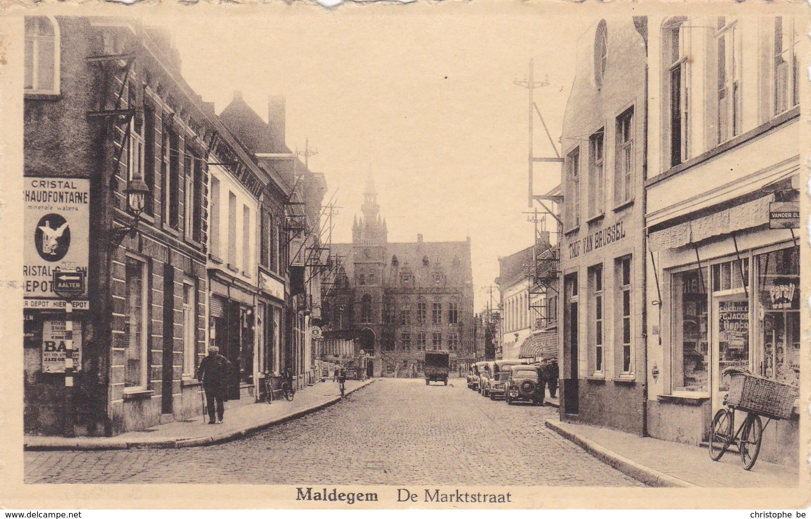 Maldeghem, Maldegem, De MArktstraat, Crystal Chaudfontaine (pk58318) - Maldegem