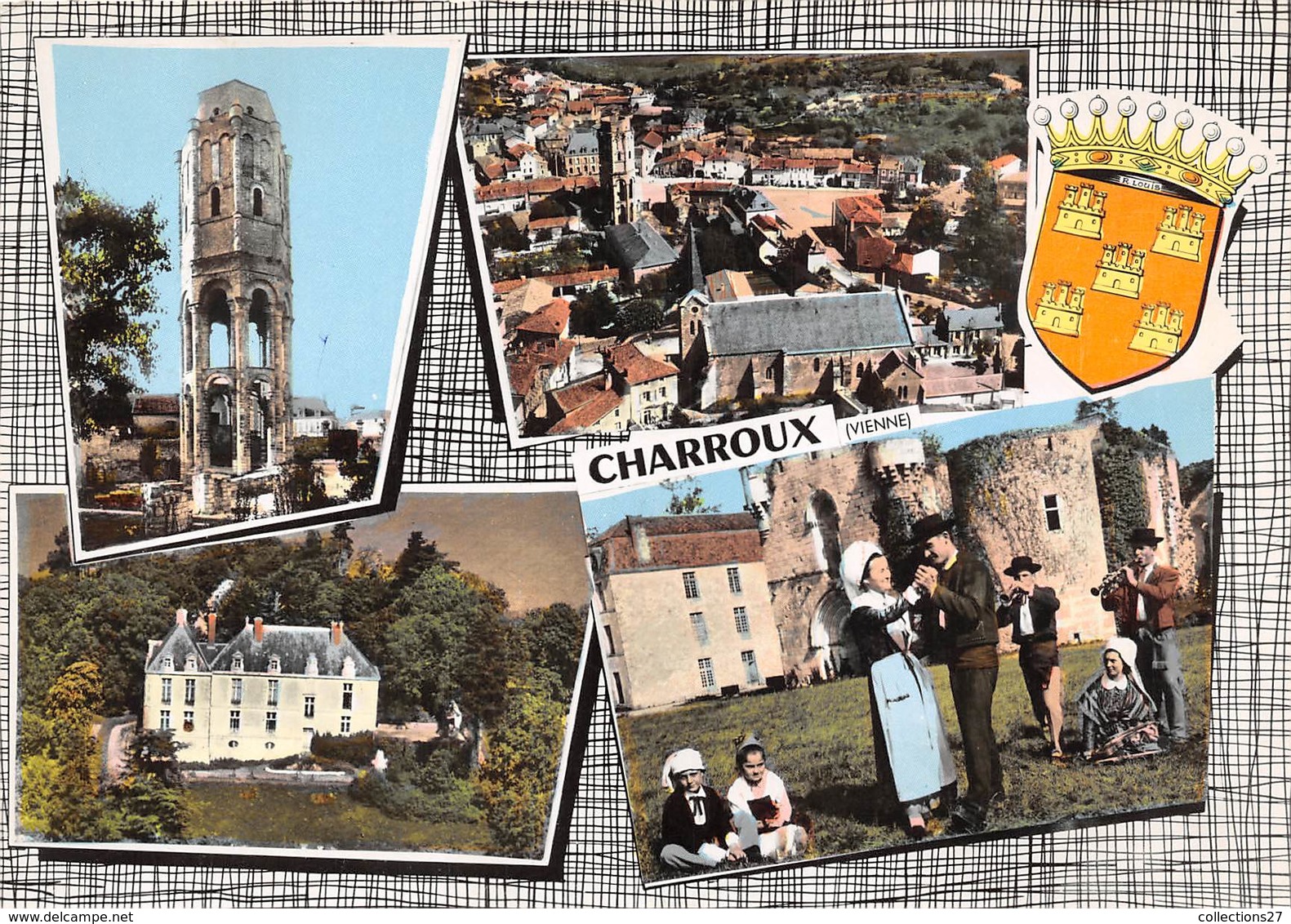 86-CHARROUX- MULTIVUES - Charroux