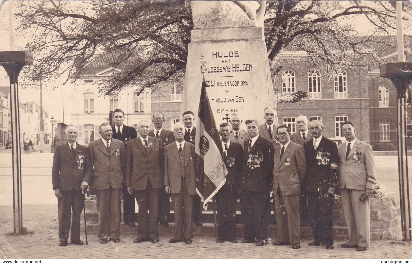 Maldeghem, Maldegem, UNIEKE Fotokaart, Monument Hulde Aan Maldegem's Helden (pk58329) - Maldegem