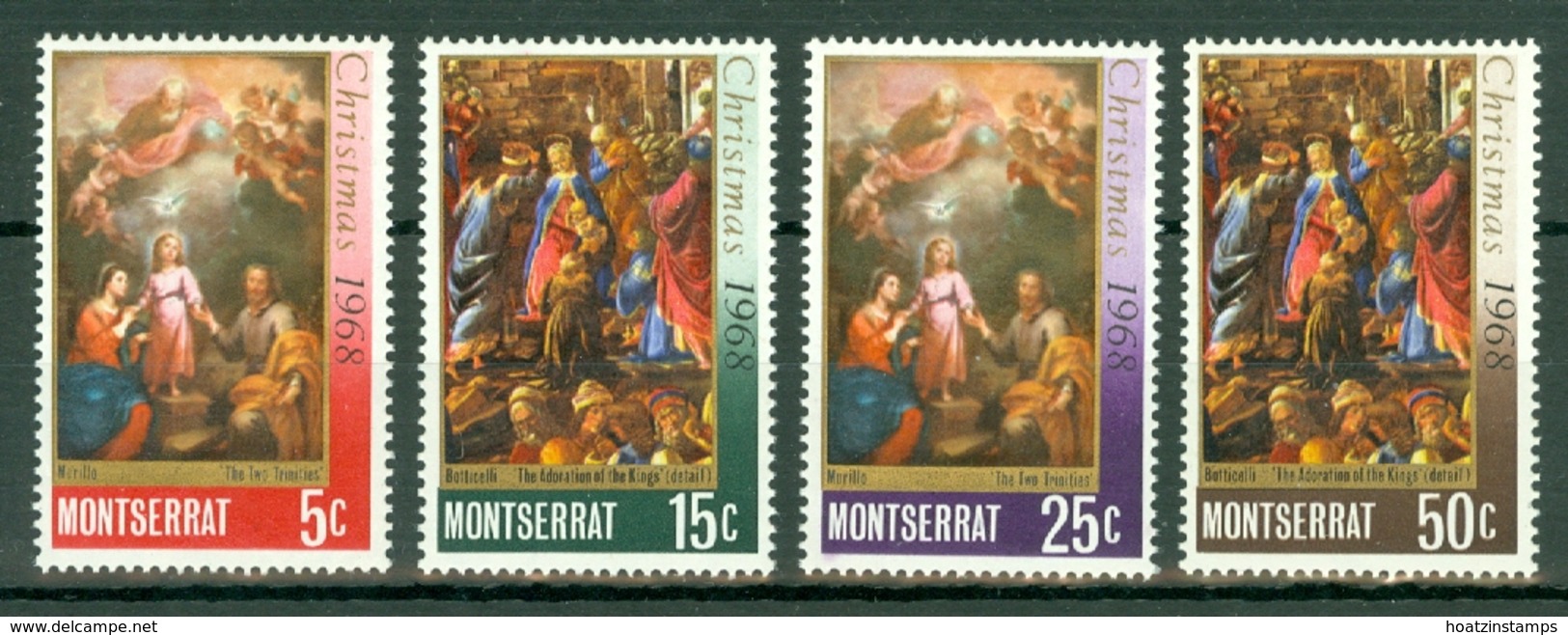 Montserrat: 1968   Christmas    MH - Montserrat