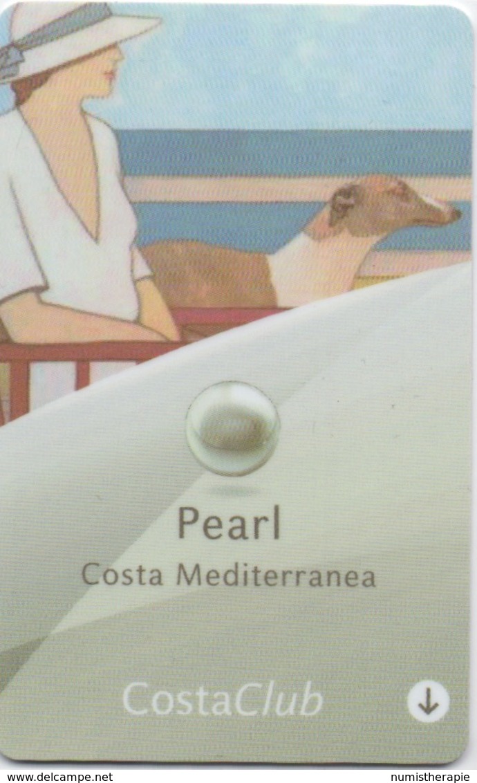 Carte Clé Cabine Croisière : Costa Mediterranea Pearl 2016 - Cartes D'hotel