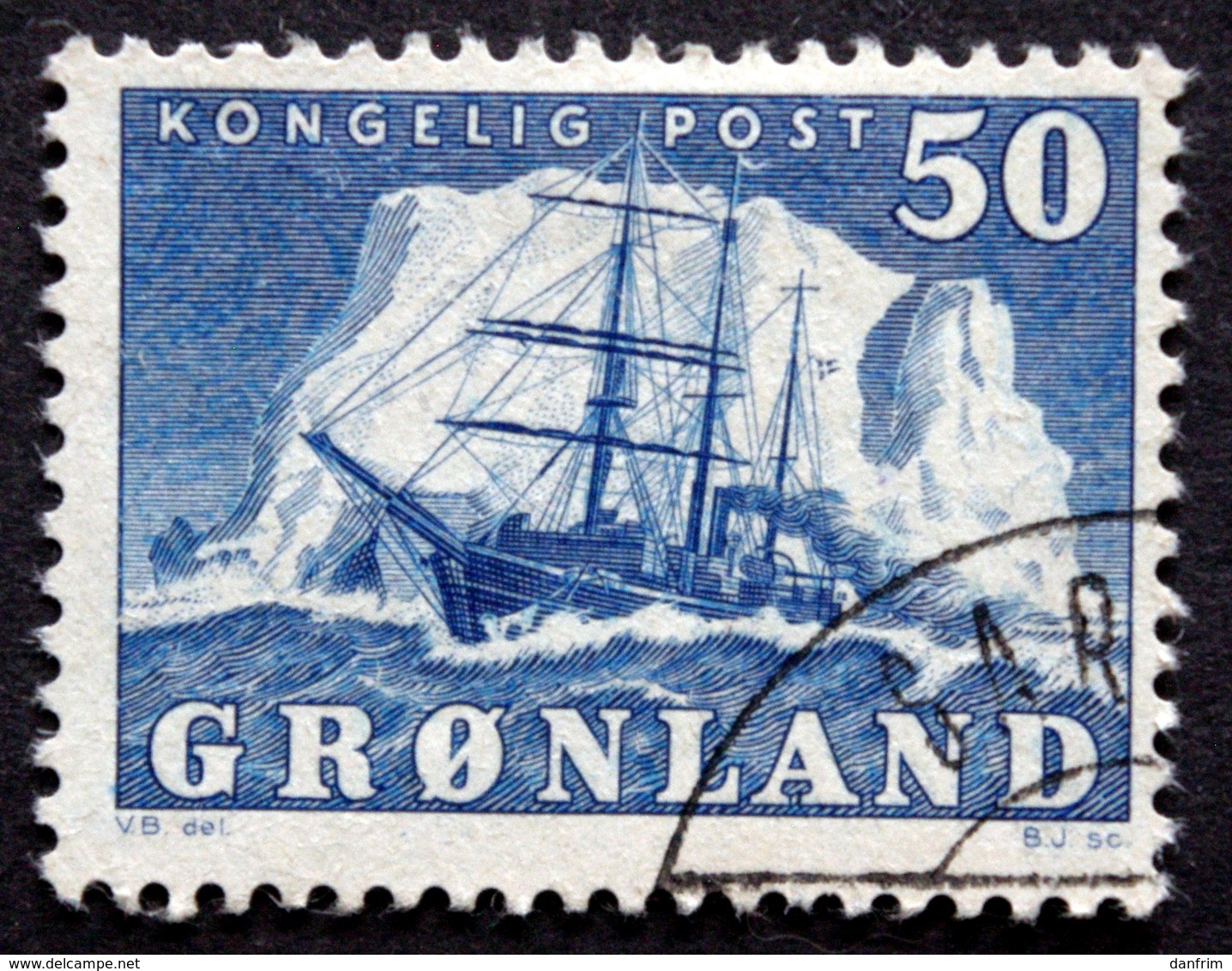Greenland 1950 MiNr. 34  (O) ( Lot B 1782  ) - Usados