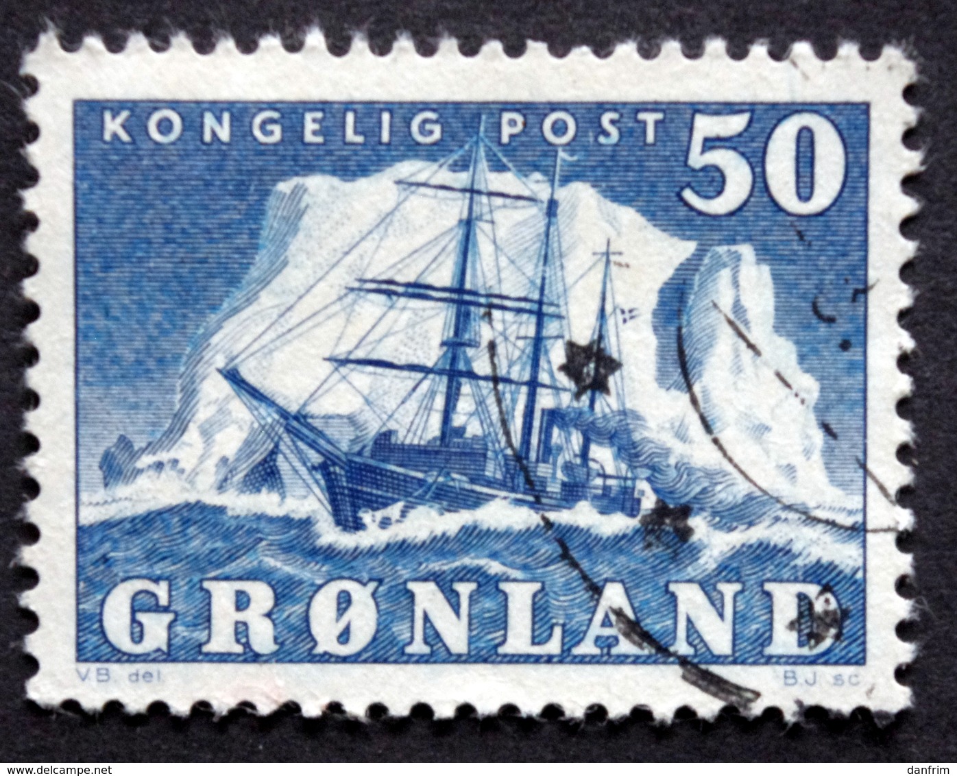 Greenland 1950 MiNr. 34  (O) ( Lot B 1784  ) - Gebraucht