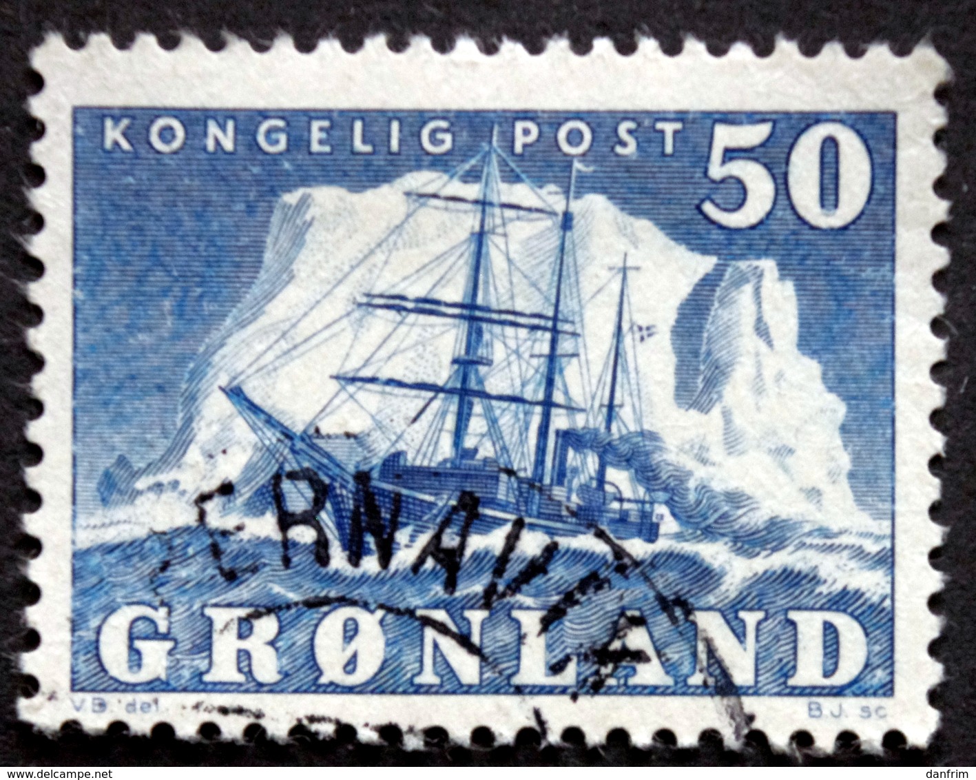 Greenland 1950 MiNr. 34  (O) ( Lot B 1788  ) - Usados