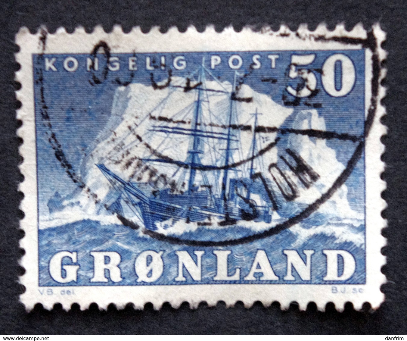 Greenland 1950 MiNr. 34  (O) ( Lot B 1802) - Usati