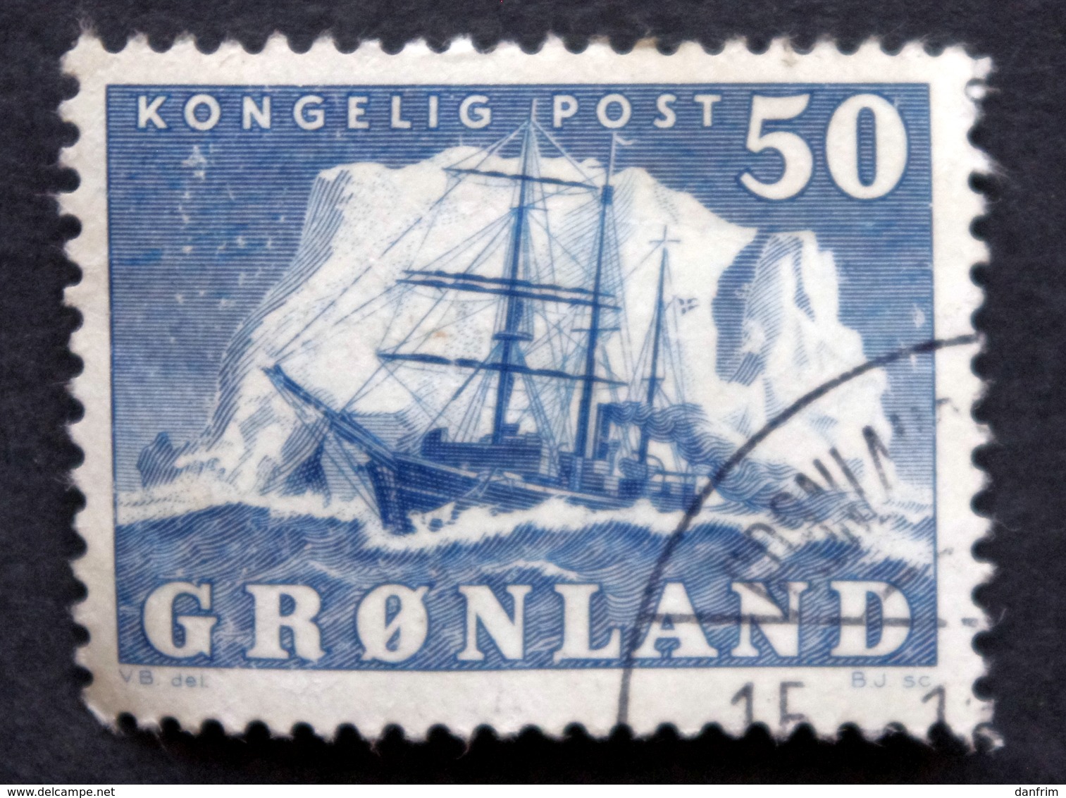 Greenland 1950 MiNr. 34  (O) ( Lot B 1806) - Gebraucht