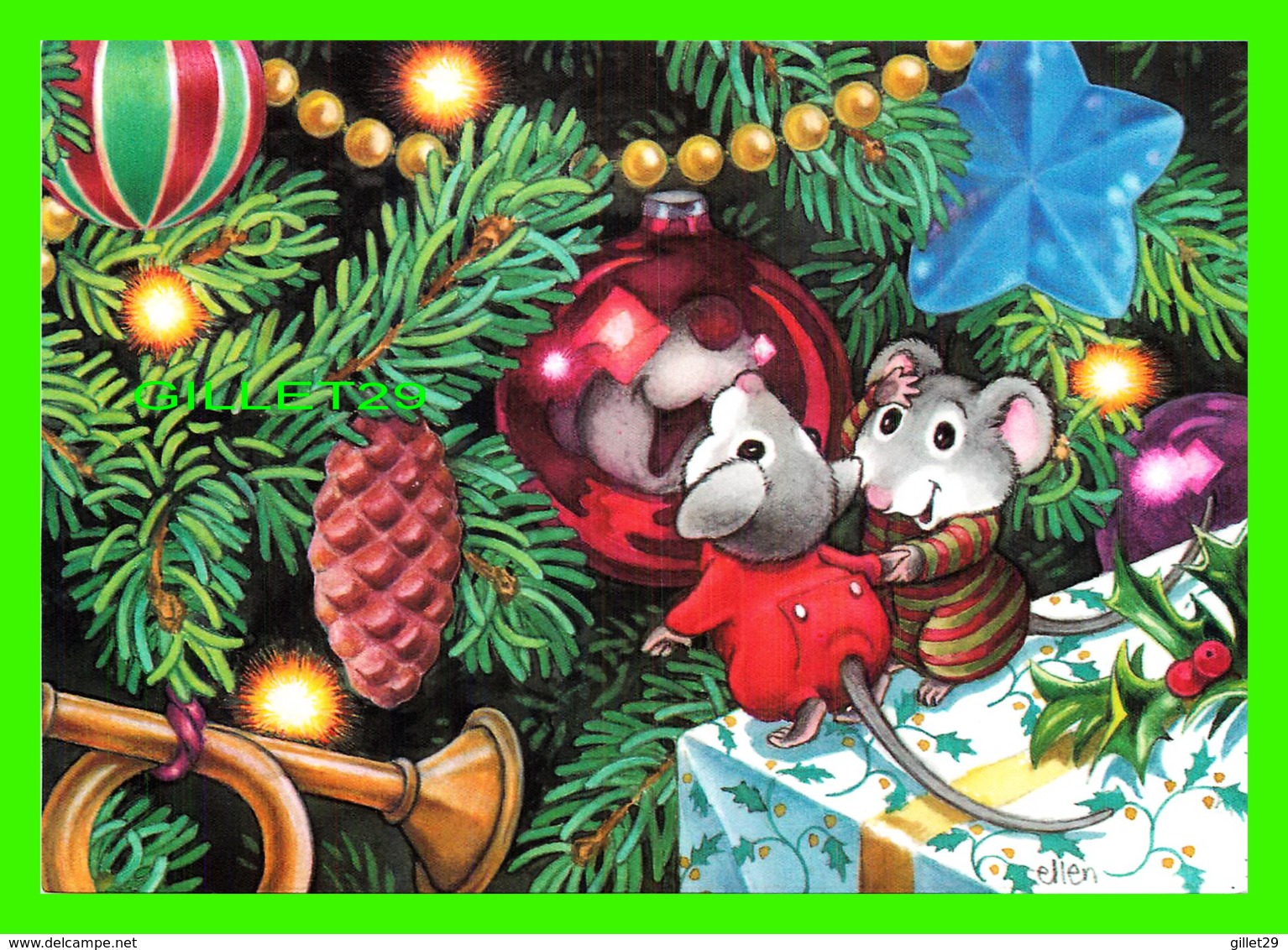 CHRISTMAS - WISHING YOU HAPPINESS TO SHARE... AT CHRISTMAS AND ALWAYS -  HALLMARK CARDS INC - - Autres & Non Classés