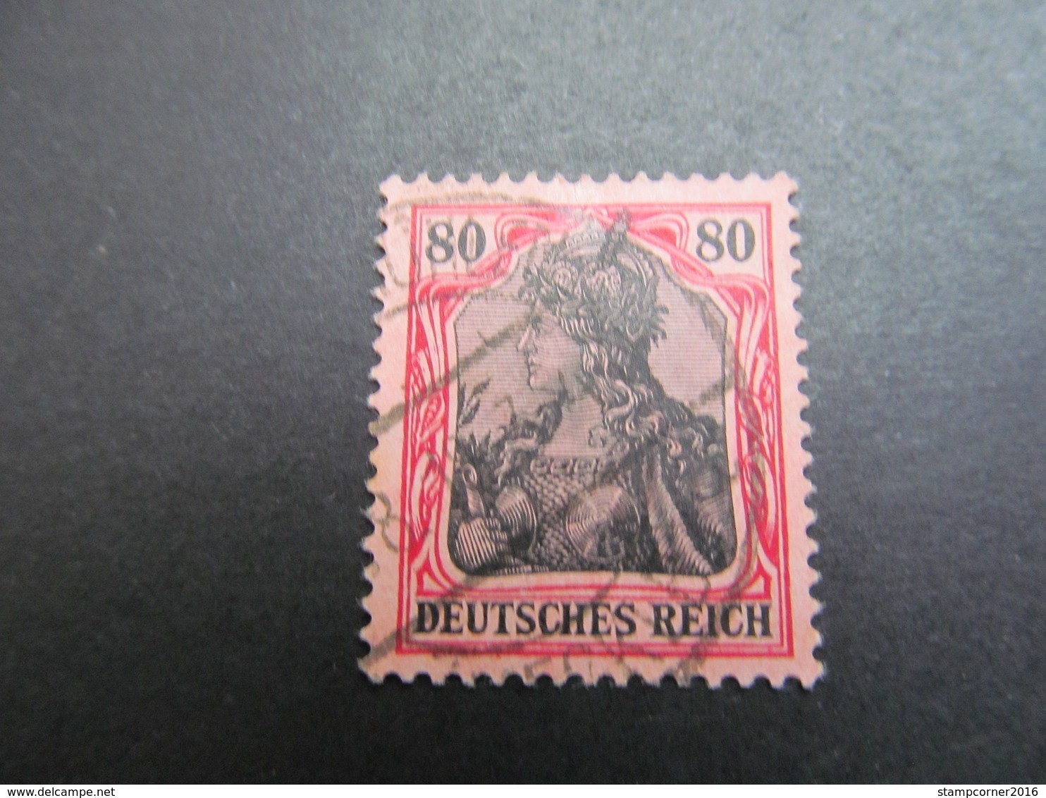 DR Nr.  93IIb, 1915, Germania, Gestempelt, BPP Geprüft, BS - Used Stamps