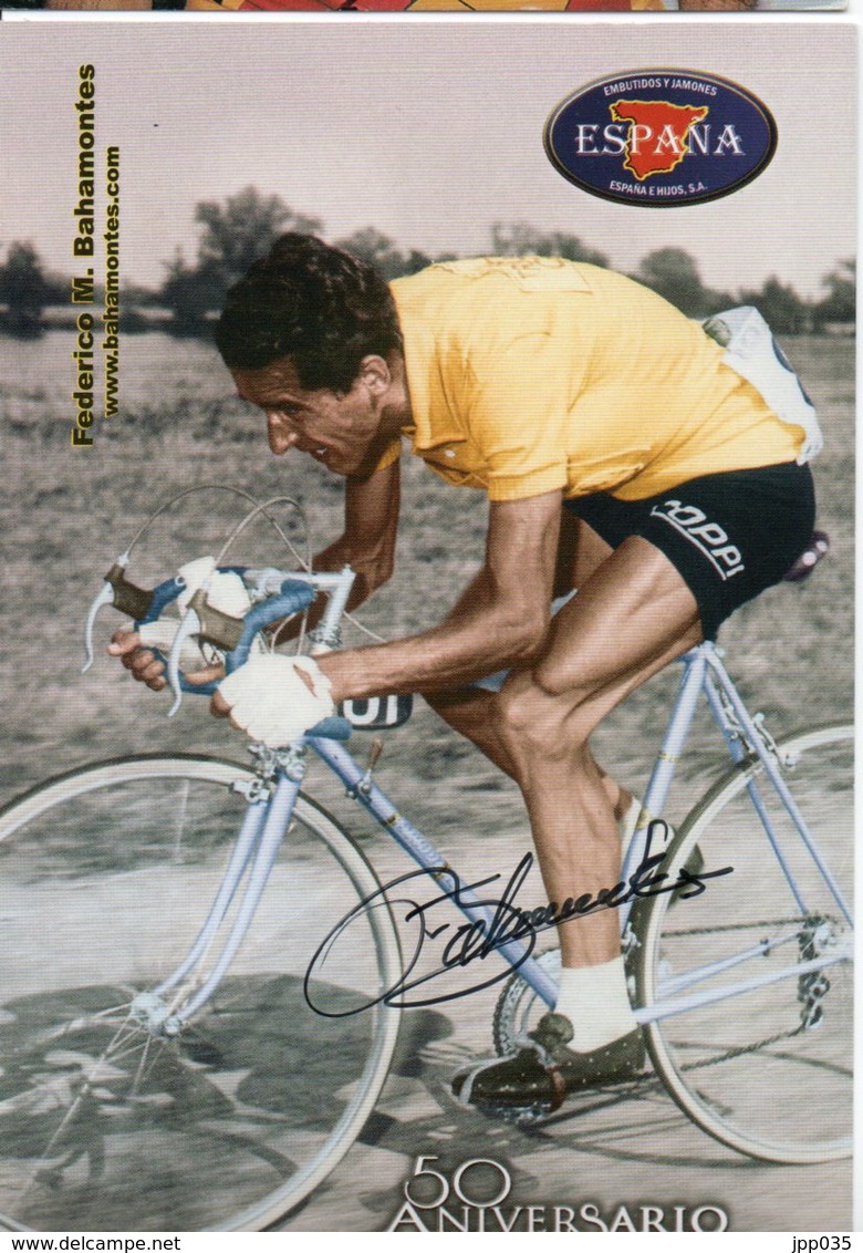 CYCLISME Autographe   FEDERICO BAHAMONTES - Cyclisme