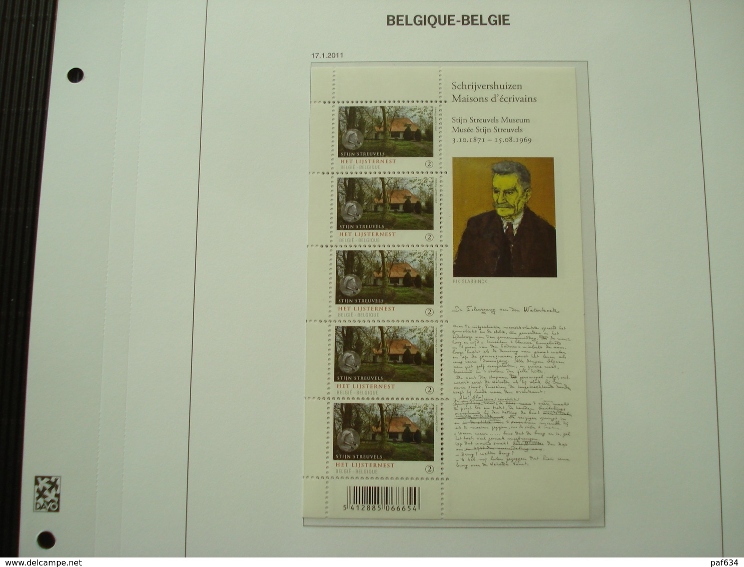 3 Velletjes Zegels**4092**4093**4094**postfris - Full Sheets And Panes