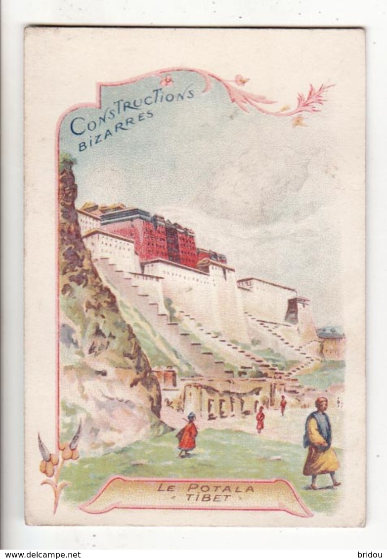 Chromo   CAFE MARTIN    Constructions Bizarres    Le Potala    TIBET - Tea & Coffee Manufacturers