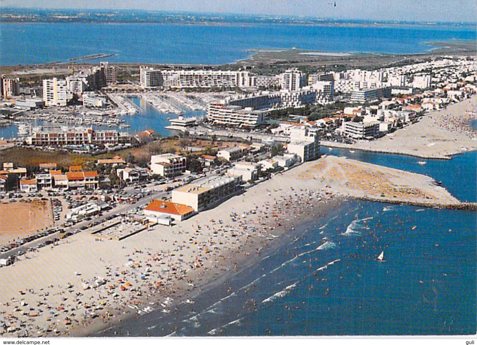 [34] Hérault > (Mauguio )  CARNON PLAGE Vue Aérienne *PRIX FIXE - Mauguio