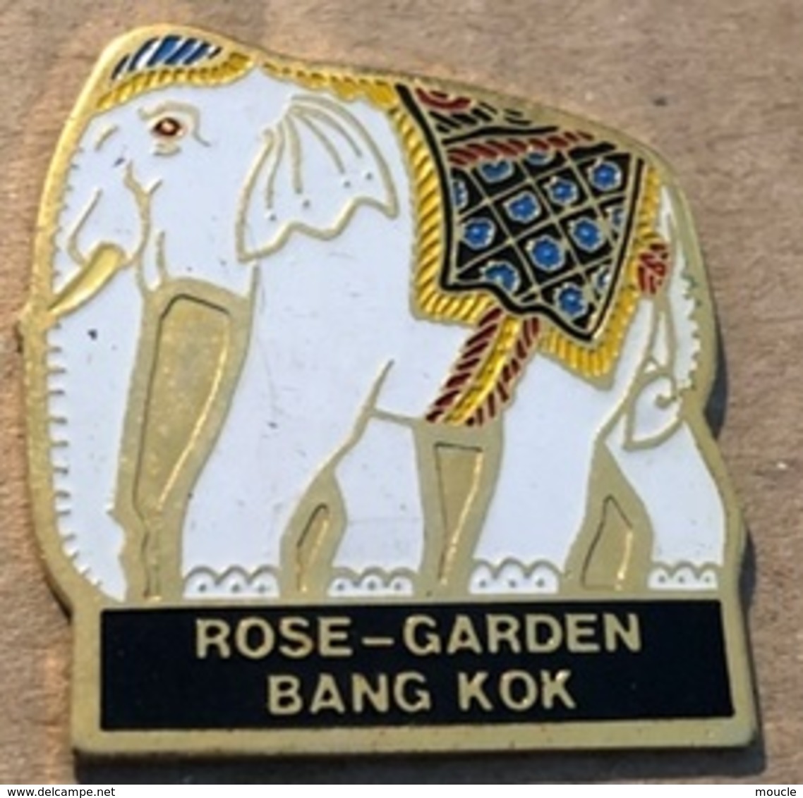 ELEPHANT - ELEFANT - BLANC - WEISS - WHITE - ROSE-GARDEN - BANGKOK - (21) - Animaux