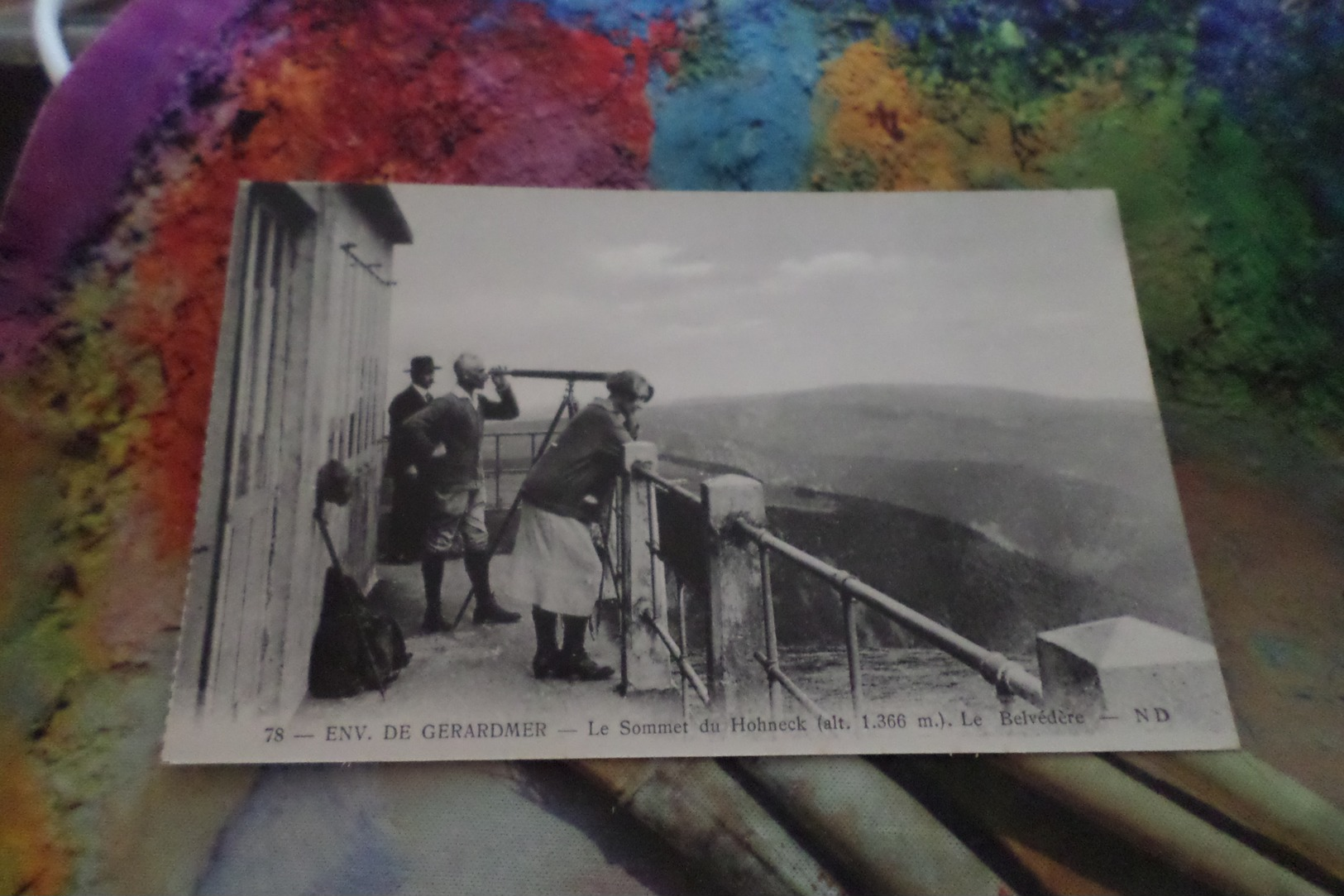 Carte Postale Vosges Sommet Du Hohneck Gerardmer Animée - Autres & Non Classés