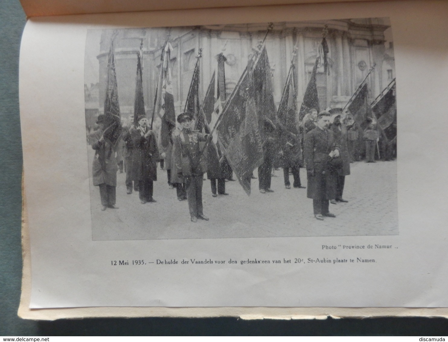Diksmuide - 20e Linieregiment - Zijne roemrijke vermeldingen - mei 1935