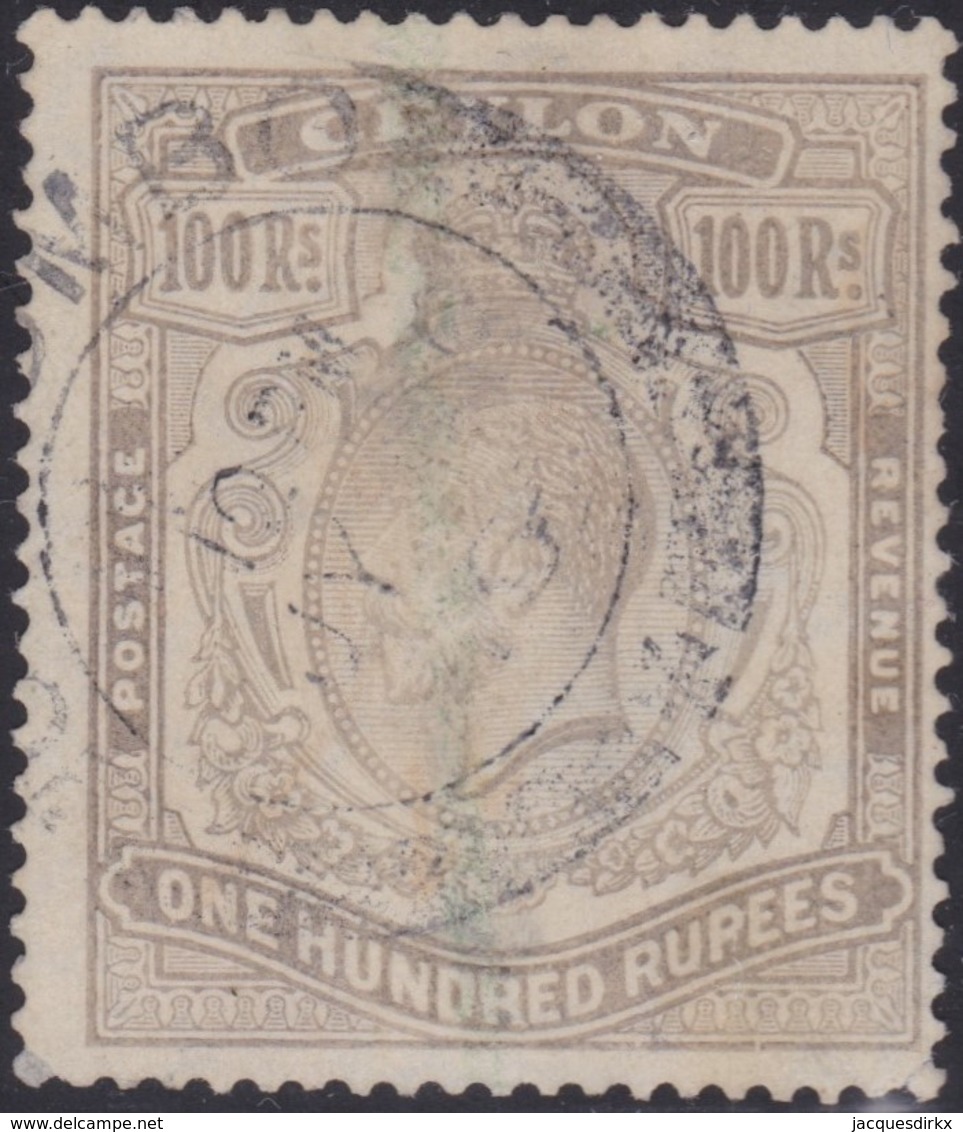 Ceylon     .   SG  .   321   ( 2 Scans )       .    O   .      Cancelled    .   /    .    Gebruikt - Ceylon (...-1947)