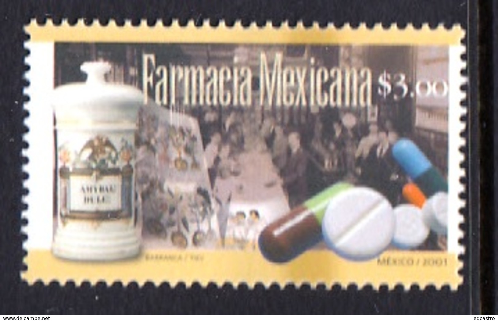 1.- MEXICO 2001 MEXICAN PHARMACY - Apotheek