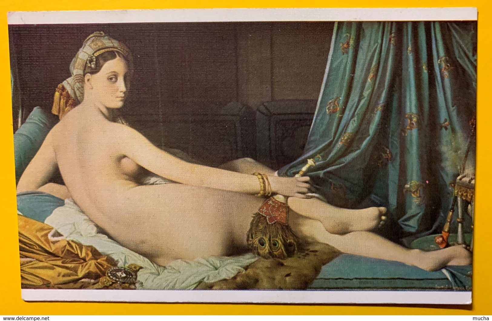 8152 - Ingres L'Odalisque Musée Du Louvre - Peintures & Tableaux