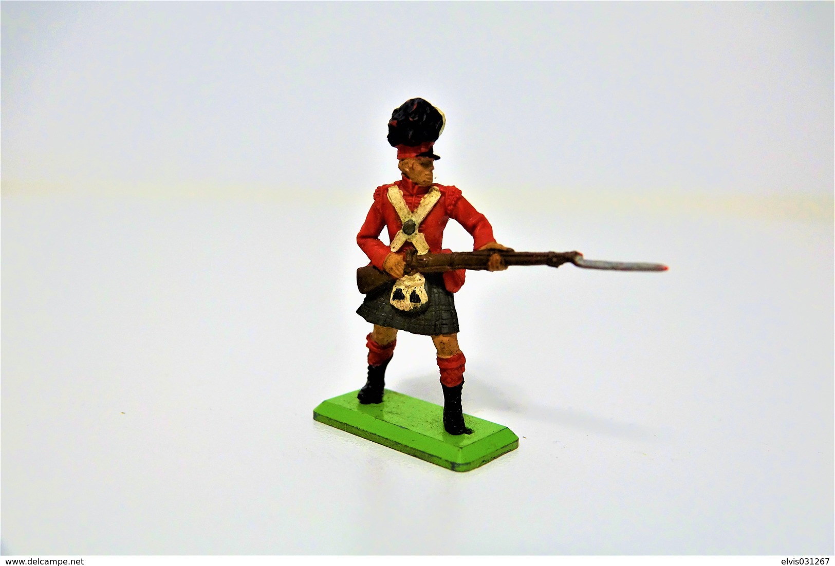 Britains Ltd, Deetail : WATERLOO - Scottish Infantry, Made In England, *** - Britains