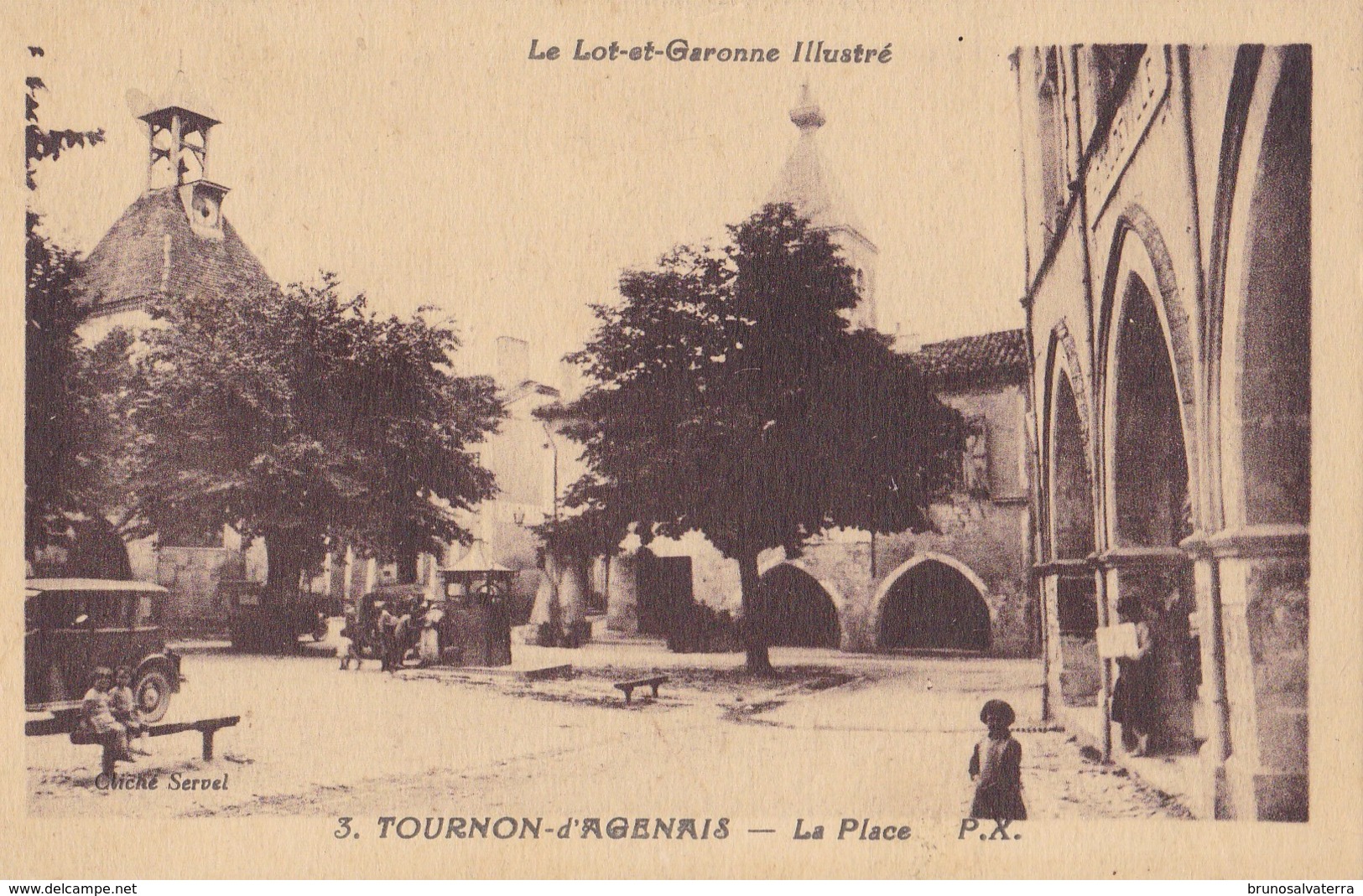 TOURNON D'AGENAIS - La Place - Tournon D'Agenais