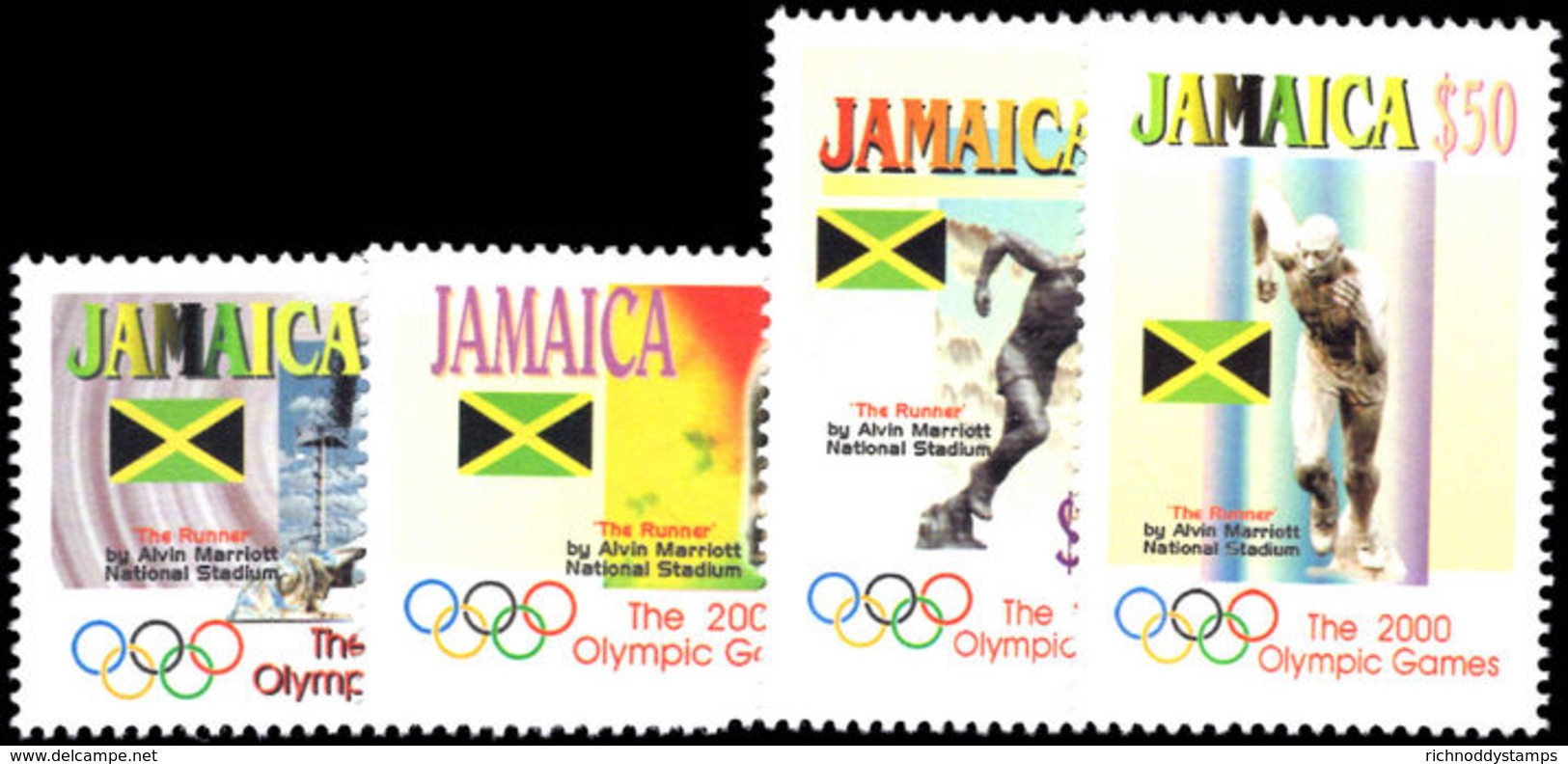 Jamaica 2000 Olympics Unmounted Mint. - Jamaica (1962-...)