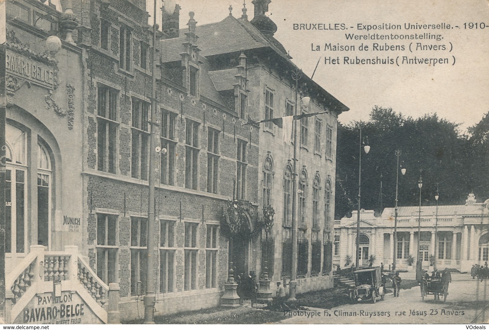 CPA - Belgique - Brussels - Bruxelles - Expositions Universelles 1910 - Maison De Rubens - Expositions Universelles