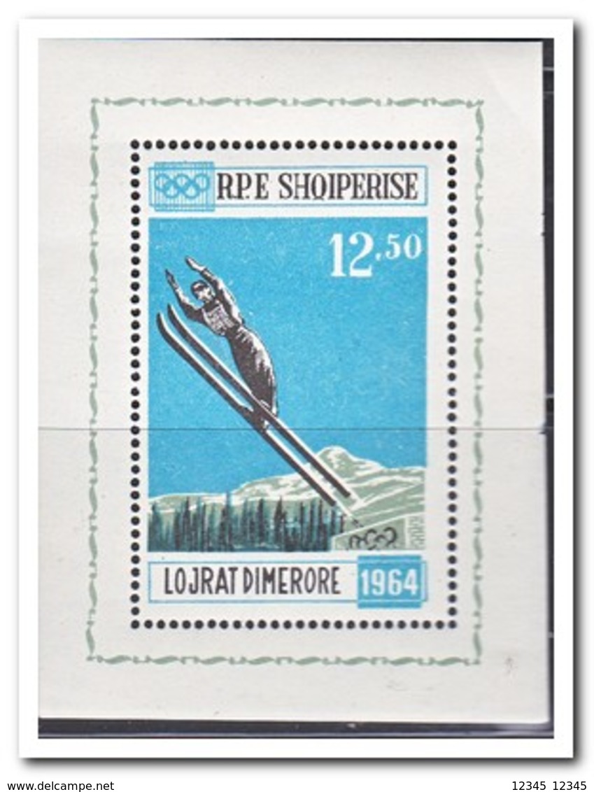 Albanië 1963, Postfris MNH, Olympic Winter Games - Albanië