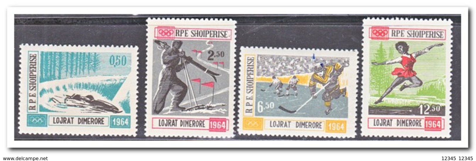 Albanië 1963, Postfris MNH, Olympic Winter Games - Albanië