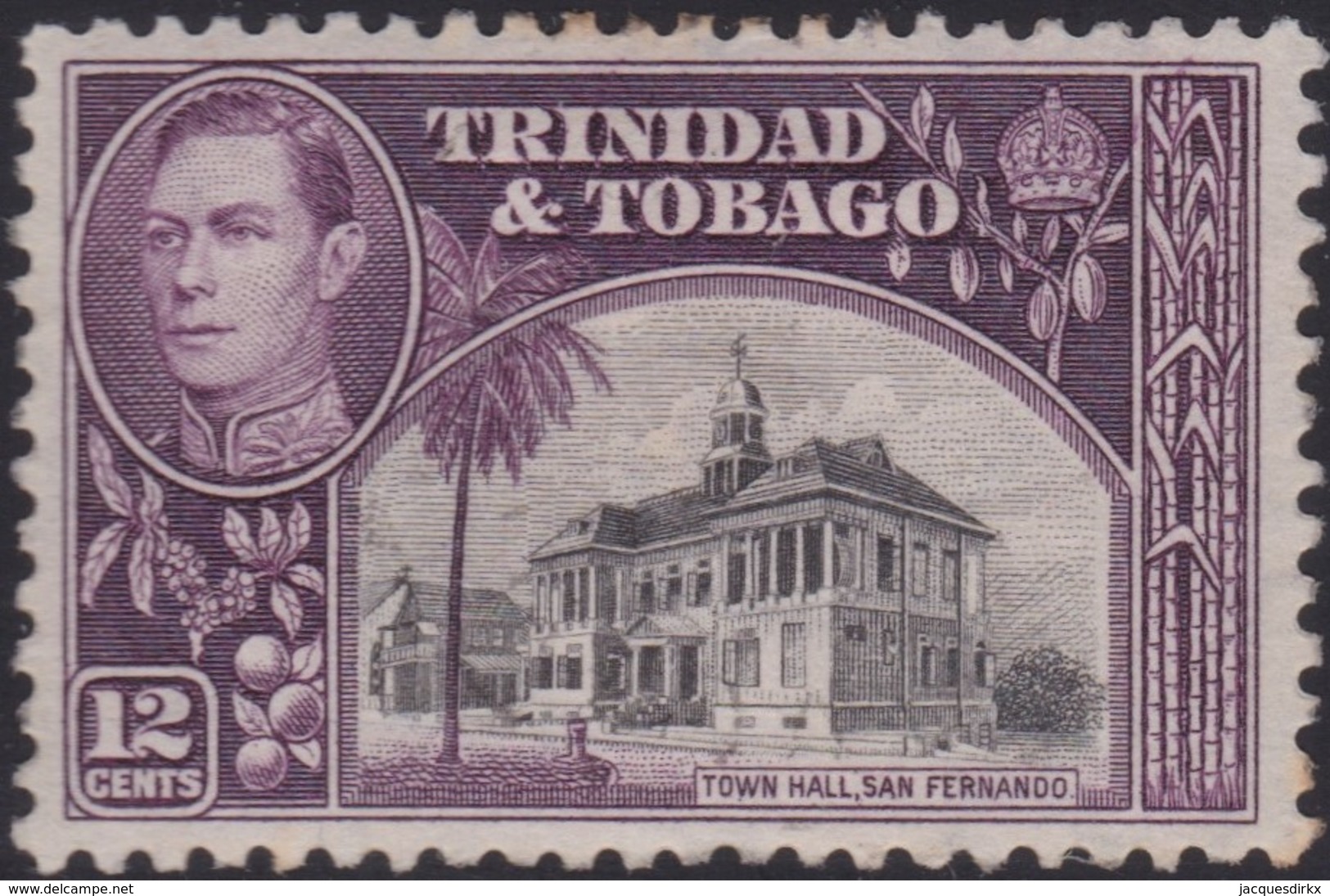 Trinidad     .   SG  .    252     .    *   .      Mint-hinged    .   /    .    Ongebruikt - Trinidad En Tobago (...-1961)
