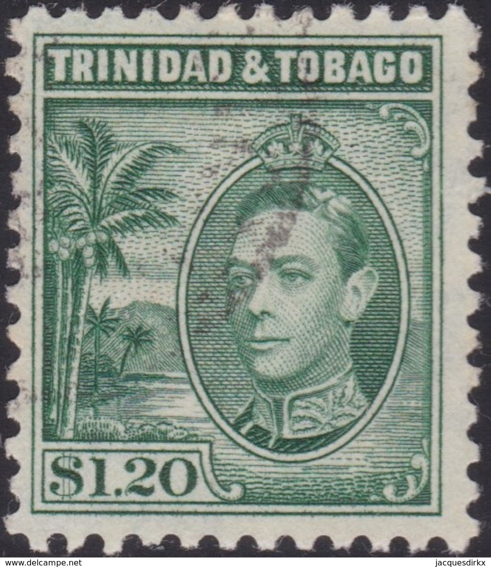 Trinidad     .   SG  .    255       .   O  .      Cancelled        .   /    .    Gebruikt - Trinidad En Tobago (...-1961)