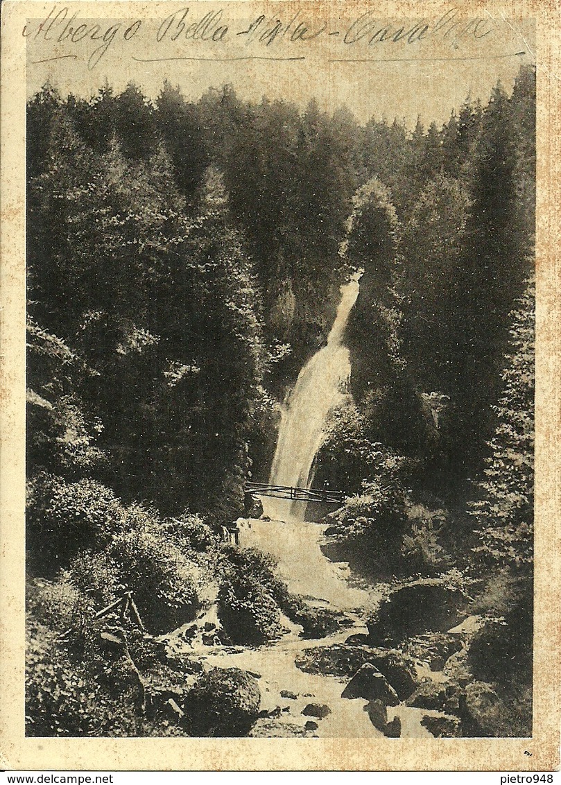 Cavalese (Trento) Cascata Del Rivo (Rio) Val Moena, Waterfall, Cascade - Trento