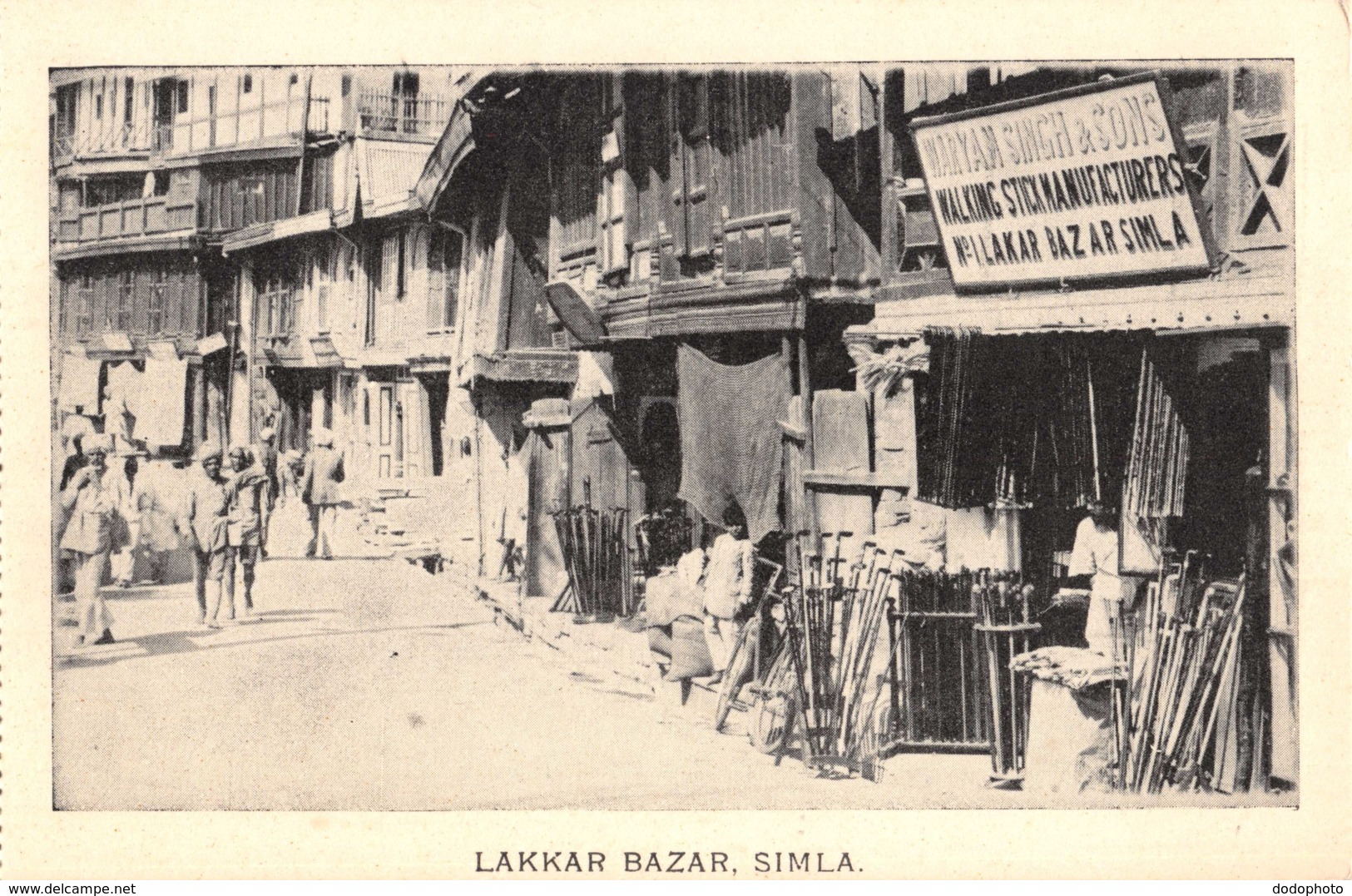 R060462 Lakkar Bazar. Simla. Dr. Yasin - World