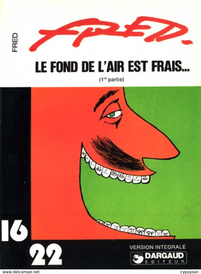 FOND DE L'AIR EST FRAIS EO BE 16/22 06-1978 FRED - Jonathan Cartland