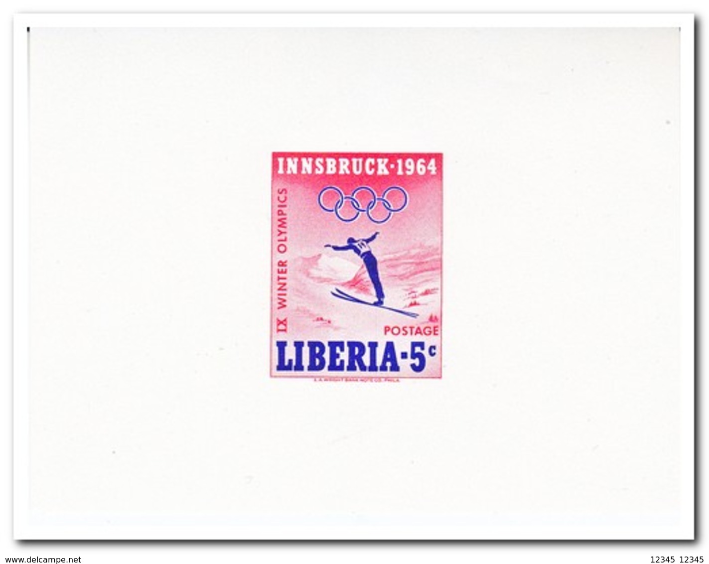 Liberia 1963, Postfris MNH, Olympic Winter Games (3 Special Sheets) - Liberia