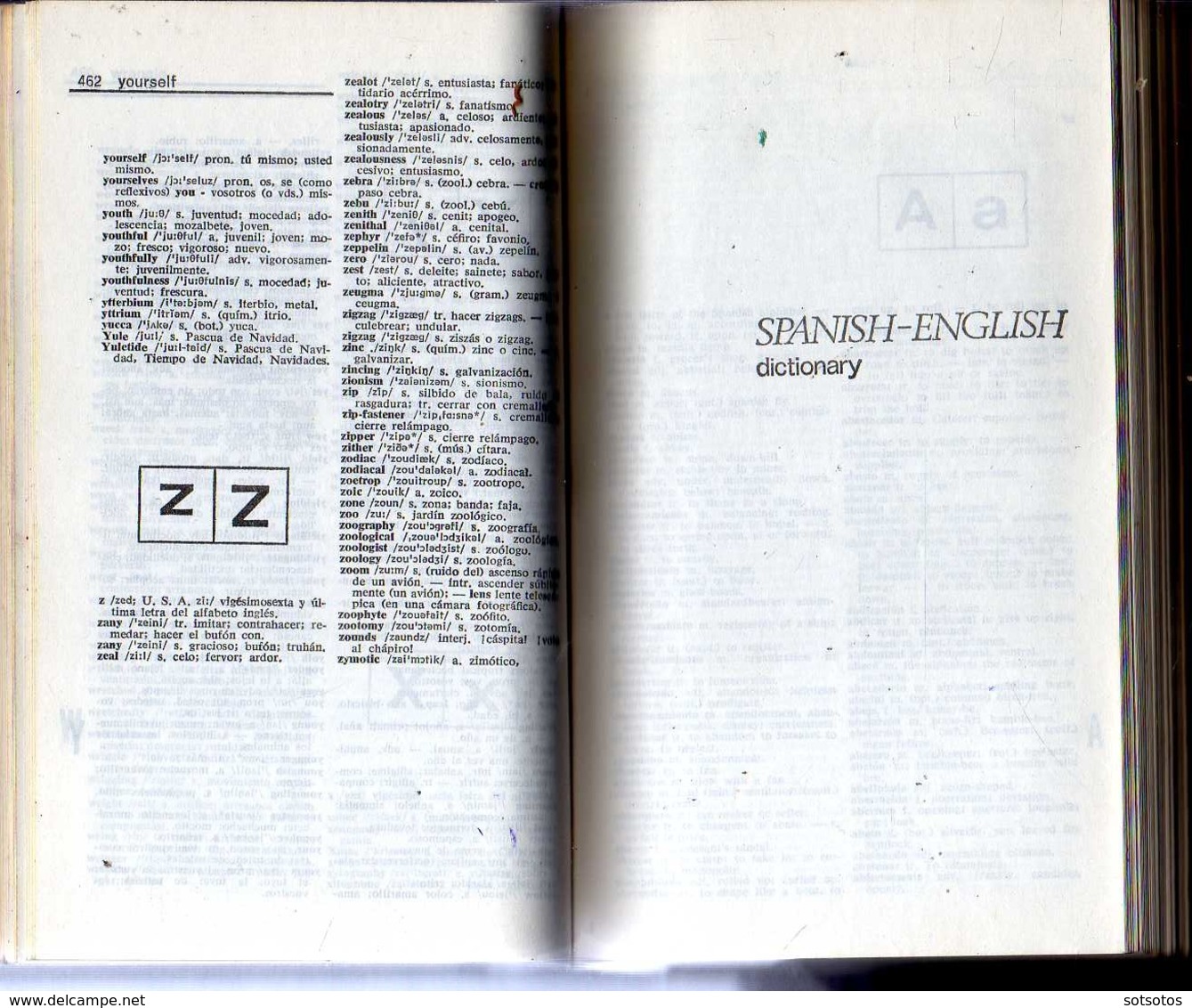 ROBERSTON: DICTIONAiRE English - Spanish And Spanish - English: SOPENA (Barcolona 1970) - 912 Pages - In Good Condition - Woordenboeken