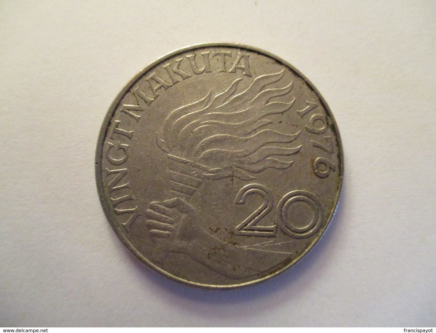 Congo: 20 K (makuta) 1967 - Congo (Democratische Republiek 1964-70)