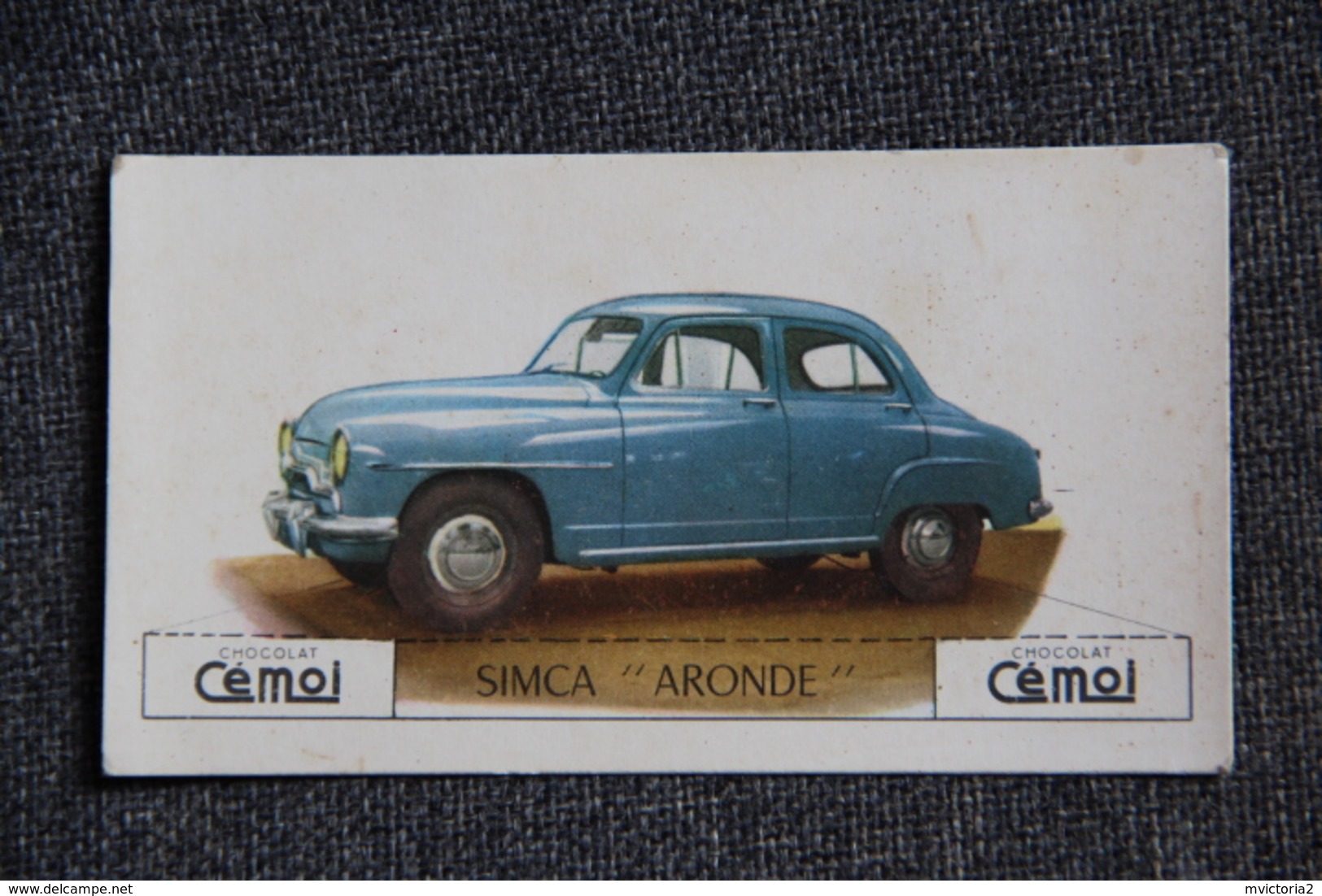 Voiture : " SIMCA ARONDE ", Chocolat CEMOI - Voitures