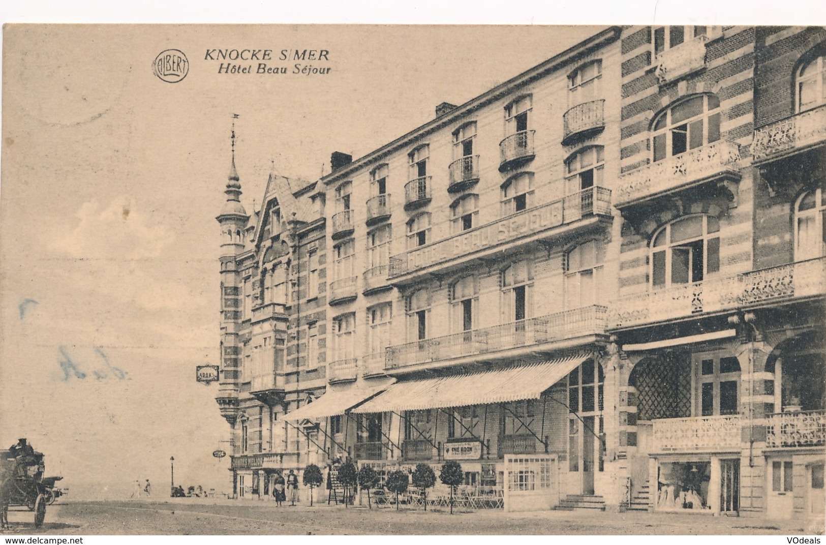 CPA - Belgique - Knokke - Hôtel Beau Séjour - Knokke