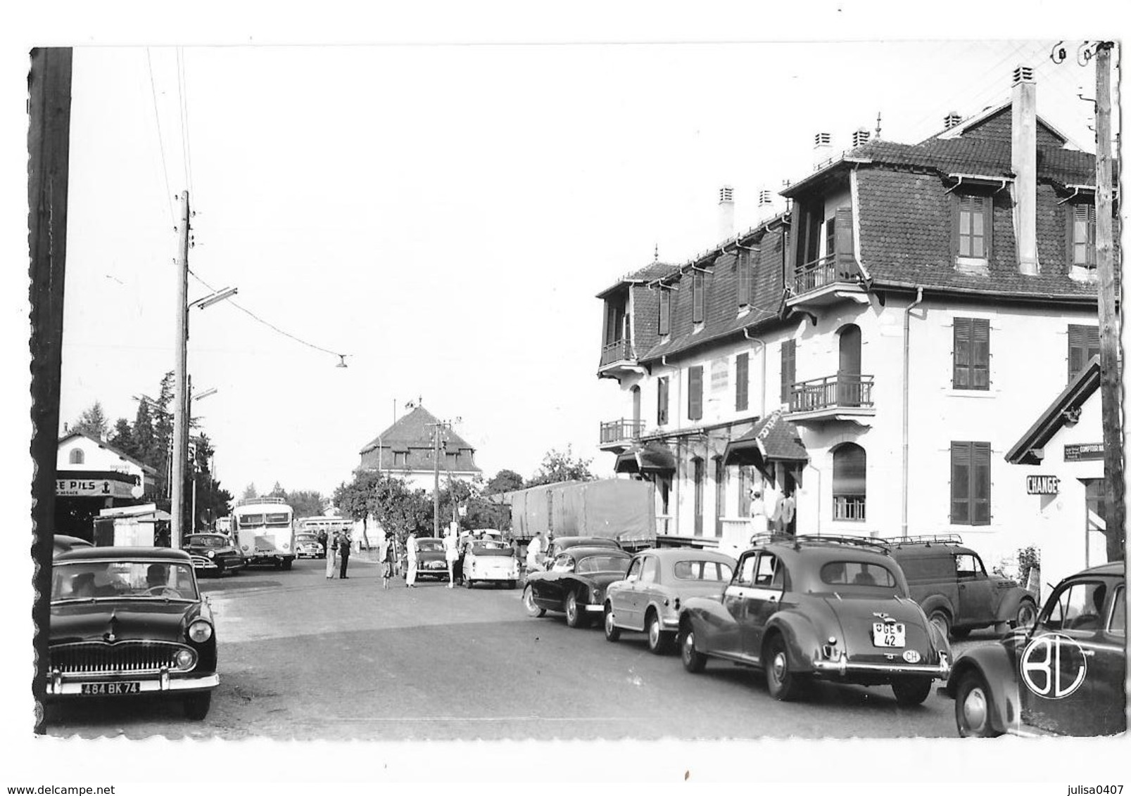 SAINT JULIEN EN GENEVOIS (74) Frontière De Perly Douanes Françaises Automobiles - Saint-Julien-en-Genevois