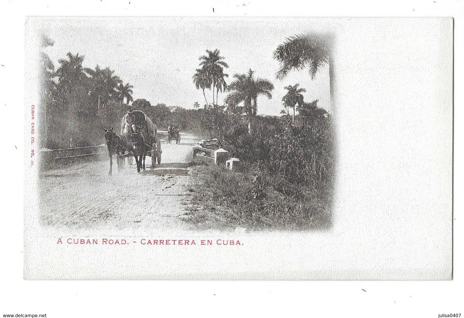 CUBA A Cuban Road Carretera En Cuba - Cuba